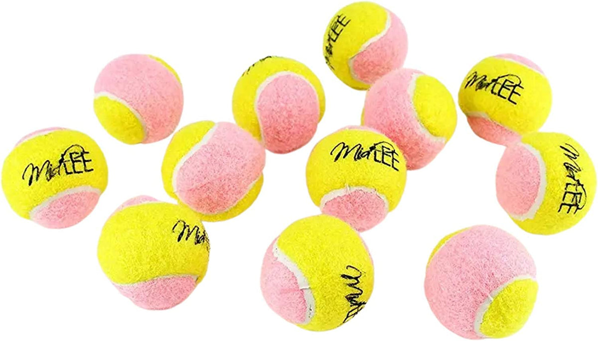 X-Small Dog Tennis Balls - 1.5 Inch, Pack of 12